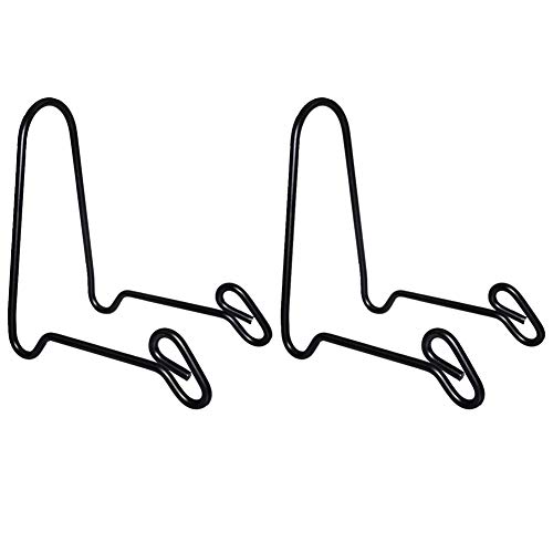 Artliving （2 Pack Display Stand Easel Iron Bowl Stands for Display Medium Deep