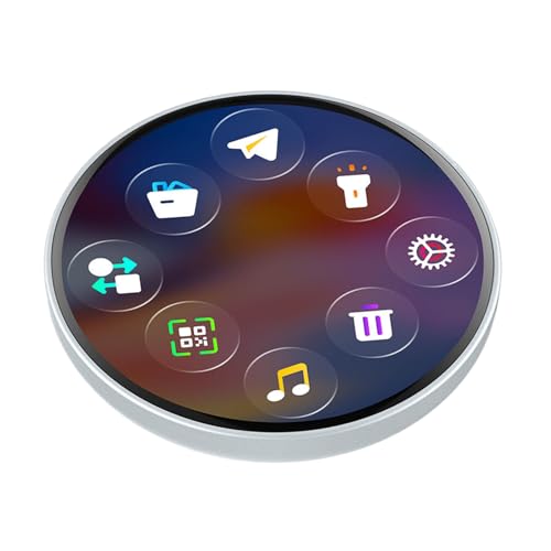 electrónica inteligente – Pin digital para pantalla táctil, de visualización de alta definición, control de electrónicas portátiles, expresión de ventilador con gráficos