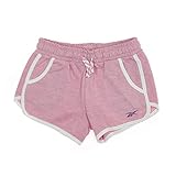 Logo sur la jambe Reebok Short Big Y/D pour Fille, Garçon, Short, S73891RGI, Rose (Lt), 16 años