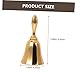 Operitacx Retro Call Bell Vintage Home Decor Campana for Restaurant Zine-Alloy Service Bell Fine Craftsmanship