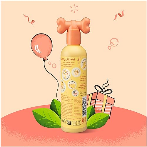 PET Head Dog Shampoo 10.1fl oz, Birthday Sparkle, Cotton Candy Fragrance, Shampoo for Dogs with Sensitive Skin, Dog Birthday Present, Vegan, Hypoallergenic, Natural, Gentle Formula for Puppies PET Head Dog Shampoo 10.1fl oz, Birthday Sparkle, Cotton Candy Fragrance, Shampoo for Dogs with Sensitive Skin, Dog Birthday Present, Vegan, Hypoallergenic, Natural, Gentle Formula for Puppies