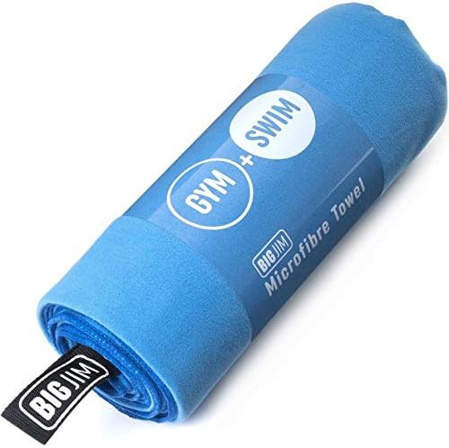Big Jim Microfibre Towel, Extra Large XL, Quick Fast Drying. Gym, Swimming Sport Towel, Beach, Travel, Camping Towel, Yoga, Pilates, Bath, Shower Towel. Super Absorbent, Compact, Thin, Lightweight