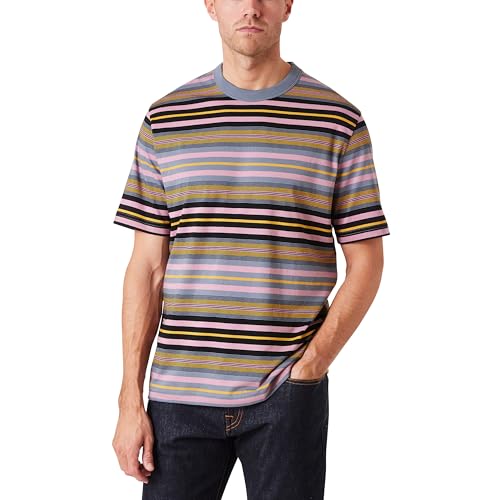 Paul Smith Ps Pual Smith Men's Regular Fit Stripe Short Sleeve T-Shirt4