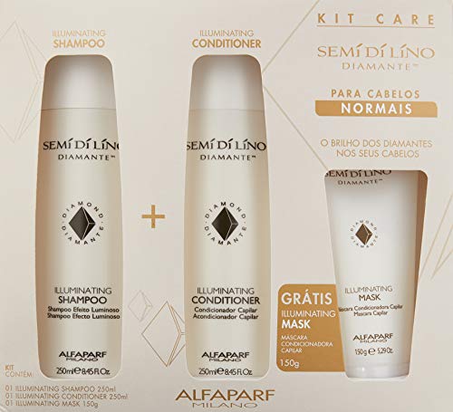 Semi Di Lino Diamante Kit Care - Alfaparf