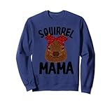 divertente scoiattolo mamma regalo per le donne cool scoiattolo amante mamma felpa