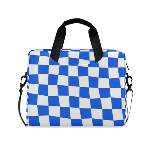 Bolso ordenador portátil 15.6" azul y blanco