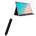 BoxWave Stylus Pouch Compatible with ARZOPA Portable Monitor S1 Table (15.6 in) - Stylus PortaPouch, Stylus Holder Carrier Portable Self-Adhesive - Jet Black