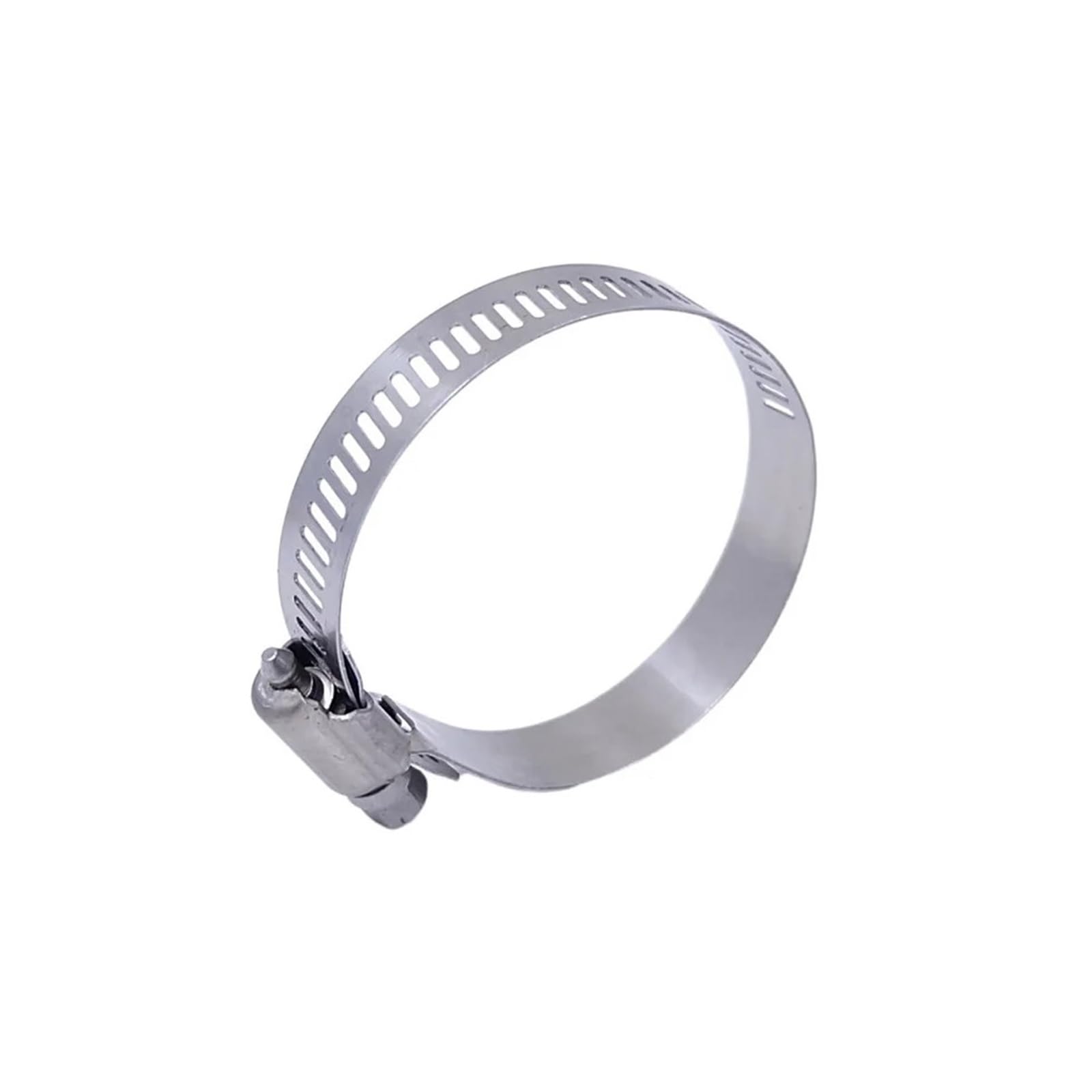 Schlauchschellen, 80 Schlauchschellen Schlauchklemmen 6mm-51mm Edelstahl Hoop Schellen Schlauchschellen Edelstahl Set Befestigungswerkzeuge, Silber