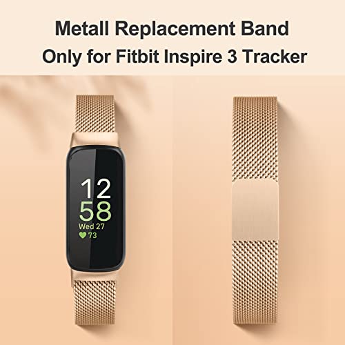 Close-up of Vanjua Fitbit Inspire 3 Band clip