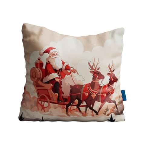 Komonee Festive Christmas Cushion Covers Cover