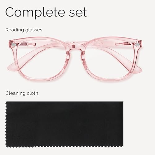 Image of CCVOO Reading Glasses for Women /Men, Eyeglasses, Blue Light Readers for Women /Men, Computer Eye Glasses, Cheaters