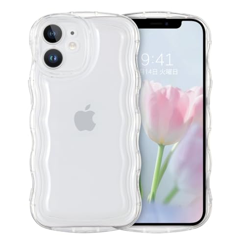 VENINGO iPhone 12p̃P[X NA EF[u 킢 gt[ ؍  X}zP[X lC Vv ~ ^ y ϏՌ wh~ Yی Xgbvz[t VR TPU op[  ACz12p̃P