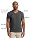 True Classic Mens V Neck T Shirts – Cotton V Neck T Shirts for Men, V-Neck Mens T-Shirts and Undershirts for Men Pack/Singles, Pack of 3, Variety, L