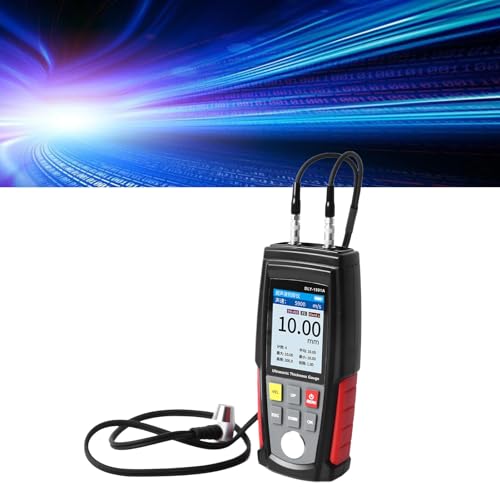Calibrador ultrasónico digital de alta precisión Hilitand para metal, plástico y vidrio, medidor de grosor de pintura miniatura 6