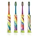GUM Crayola Twistables Kids Toothbrush with Fun Twisting Head, Soft Bristles, Ages 3+