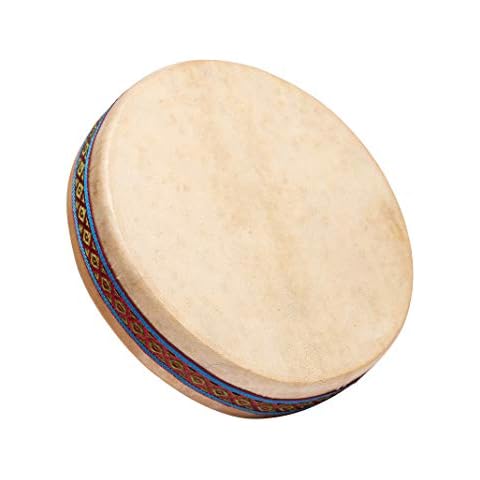FUZEAU Ocean Drum with Natural Skin Cover