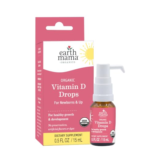Earth Mama Organic Vitamin D Drops