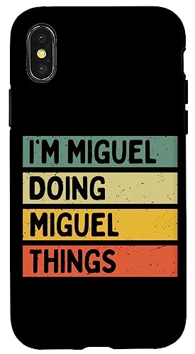 I'm Miguel Doing Miguel Things �ʔ������� �X�}�z�P�[�X iPhone X/XS �p