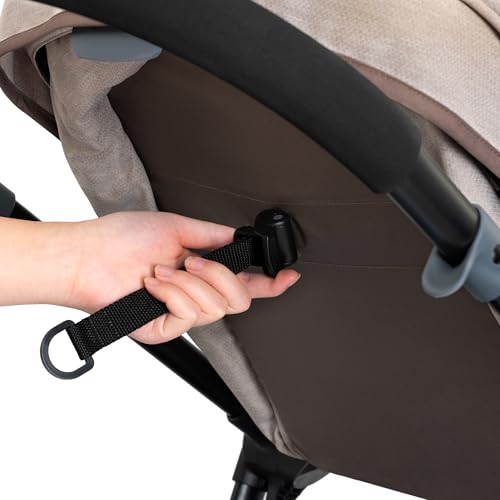 Evenflo Pivot Modular Travel System with LiteMax Infant Car Seat - Desert Tan - Image 4