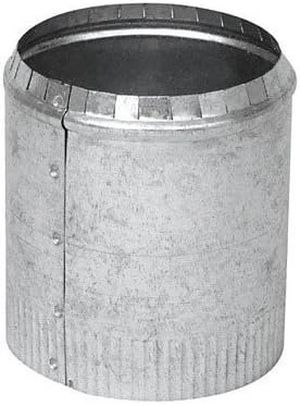 Imperial Manufacturing 4 in. Dia. 30 Ga. Galvanized Steel Round Starting Collar