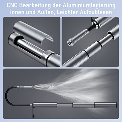 Behozel Pompa per Bicicletta con Manometro 260PSI