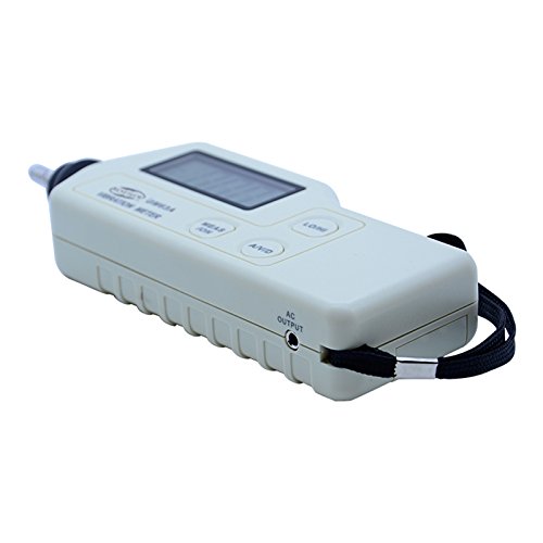 CGOLDENWALL Digitaler Vibrationssensor, tragbar, LCD-Vibrationsmesser, Vibrationsmesser, Analysegerät, Beschleunigungsgeschwindigkeitsmesser