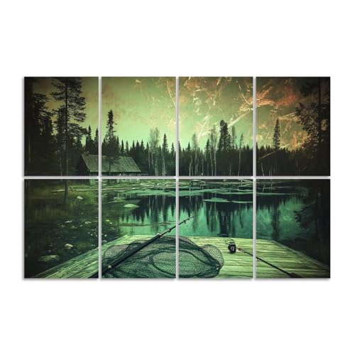 Paneles acústicos decorativos autoadhesivos 8 unidades 48"x32" absorbentes de sonido de fibra de poliéster para estudio y oficina miniatura 1