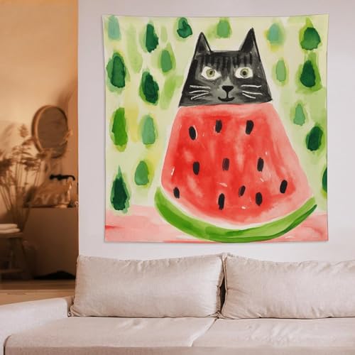 Tapisserie murale personnalisée pour cacher un mur blanc sans faire de trous - 5