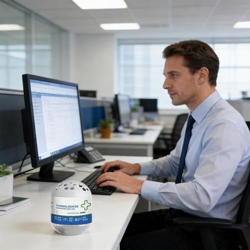 de eliminación de polvo, purificador de aire portátil de 120 g, de recogida de polvo, ambientador | para dormitorios interiores, oficinas, áreas de mascotas, hogar, coche, casa nueva - imagen 4