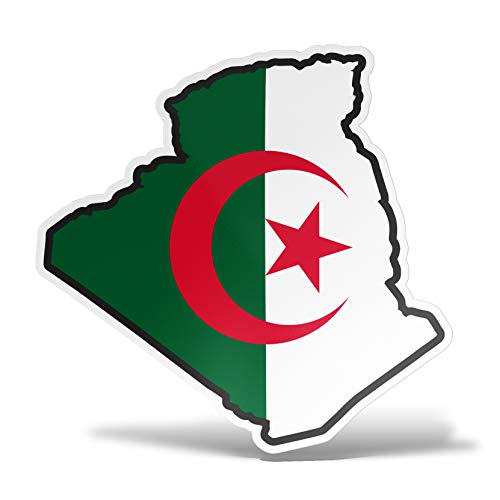 Erreinge Sticker Algeria Bandiera Scudo Adesivo