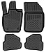 Produktbild WALSER XTR Gummi Fussmatten Auto kompatibel mit Audi A1 Sportback (8XA, 8XF) 2015-10/2018, 100% passgenaue Auto Fußmatten, robuste Universal Fußmatte Auto, Gummimatten Auto, Auto Fussmatten Gummi