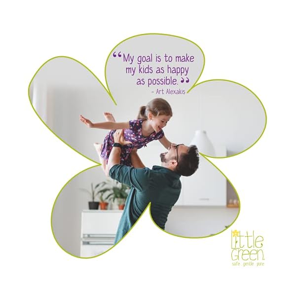 Little Green Kids Curly Hair Cream, Anti Frizz, Nourishing Curl Cream for Kids, Styling Curl Defining Cream, Gentle for All Hair Types and Sensitive Skin