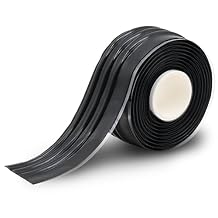 Design Engineering EZ Grip Tape 5 Roll | Silicone Grip Tape | Enhanced Grip & Stability | Weather-Resistant | Self-Fusing | Heat & UV Resistant | Multi-Purpose Use | Easy to Cut | Black