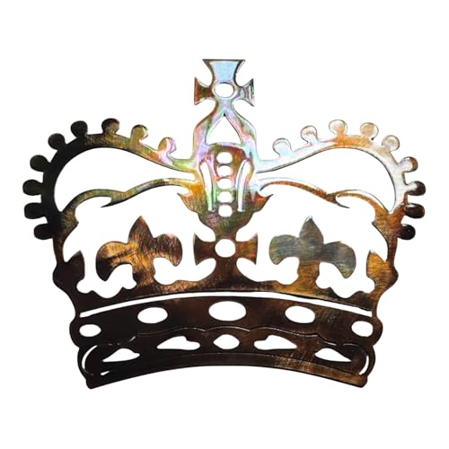 Grand Royal Crown Metal Wall Art Decor 12" x 10 1/2"