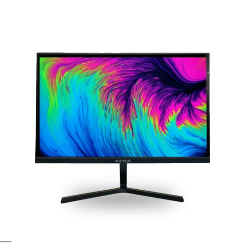 CP PLUS 22-Inch FHD LED Monitor with 1920×1080P | Support Multiple Signal inputs Including HDMI & VGA | 16.7 Million Colors | Slim Design | Anti-Blue Light for Eye-Protection | CP-UEM-22AH