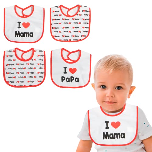 BOD HOME. Baberos de Bebé 3pcs, 100%...