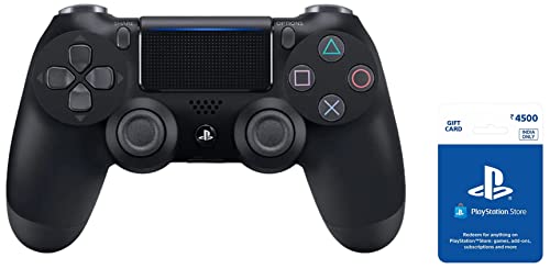 Image of DualSense Wireless Controller Black & PlayStation network Wallet top up 4500 (PS4 & PS5)