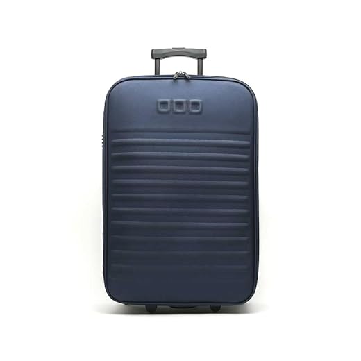MISAKO Maleta Mediana de Viaje Lili Unisex | Maleta de Nylon Semirígida | 66x40x21cm | Maleta Mediana para Viajes | 2 Ruedas | Ligera