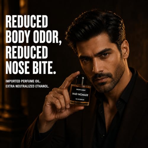 Image of Mad Nomade Premium Perfume For Men, 50 Ml Long-Lasting Eau De Parfum Luxury Woody Spicy Fragrance Premium Perfume For Daily Wear Bold Signature Scent Ideal Gift For Men