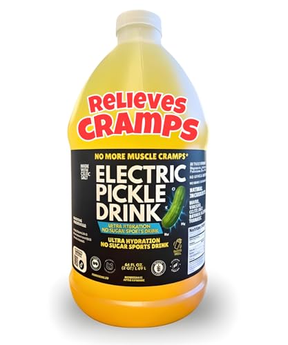 Electric Pickle Drink Hydration – Relieves Muscle Cramps – Designed for Day & Night Leg +...