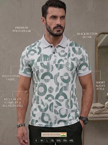 Image of JVX Men Polo T Shirt || Polo T Shirt for Men || Reguler Fit Tshirt for Man || Coller T-Shirt (Available in Plus Size, Also Available in Combo Packs) (MRT-223)