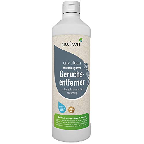 awiwa Geruchsneutralisierer Urin & Uringeruch Entferner - Ideal für Parkhäuser, Passagen, Einkaufszentren etc. (1 Liter)
