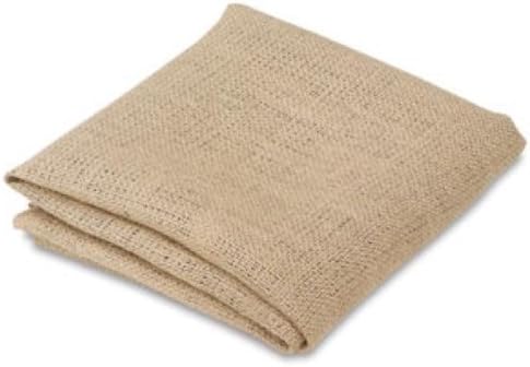 The Fabric Exchange Natural Burlap Fabric (Jute Material)-Sold by The Yard 40" 9 Oz