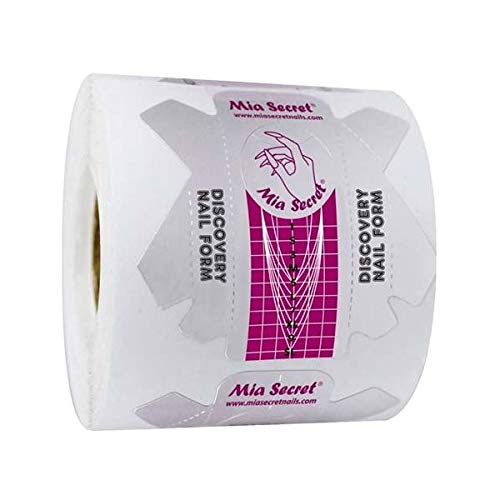Mia Secret Forma de uñas para sistema profesional de uñas, 500 piezas fabricadas en Estados Unidos (Discovery 500 piezas)