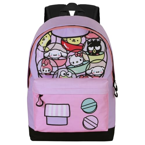 Karactermania Sanrio Hello Kitty Gashapon-FAN HS plecak 2,2, różowy, 31 x 44 cm, pojemność 24 l, Różowy Hello Kitty, Jeden rozmiar, Plecak Sanrio FAN HS 2.2
