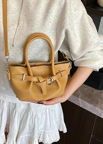 Women’s Crossbody Bag with Metal Detail Adjustable Designer Shoulder Bag 2025 Lightweight Mini Handbag for Daily Use4