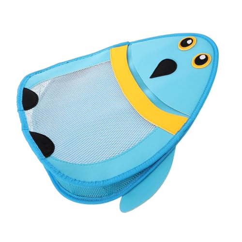 Happyyami Cute Animal Shaped Bath Storage Bag Mesh Organizer for Bath Toothpaste Soap Space Saving Hanging Pouch for Maximum Bathroom Storage