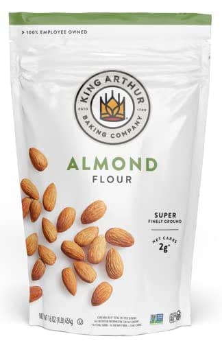 King Arthur, Almond Flour, Certified Gluten-Free, Non-GMO Project Verified, Certified