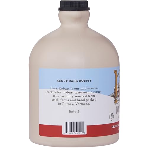 Hidden Springs Maple ANICEMOON Dark Half Gallon 100% Pure Maple Syrup Usa/Can thumb #3