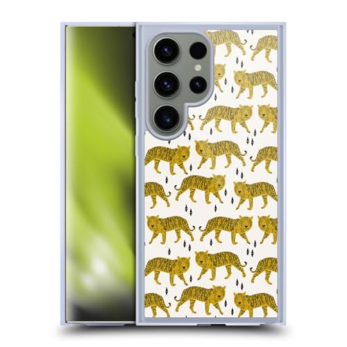 Coque Samsung S24 Ultra MagSafe Andrea Lauren Évite Rayures Gel Tigre Blanc